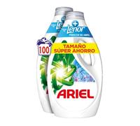 Ariel Detergente Lavadora Liquido 100 Lavados, Jabon Frescor de Abril, Limpieza Profunda Incluso en Ciclos Mas Frios