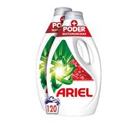 Ariel Detergente Lavadora Liquido, 120 Lavados, Jabon Extra Poder Quitamanchas, Limpieza Profunda