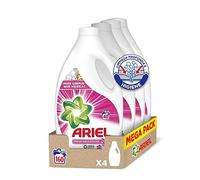 Ariel Detergente Lavadora Líquido, 160 Lavados, Fragancia Sensaciones, 4 Unidad (Paquete de 1)