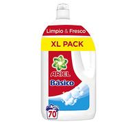 Ariel Detergente Lavadora Liquido, 70 Lavados, Jabon con Fragancia Fresca, la Elección Economica de Ariel, Elimina Manchas y Deja tu Ropa Limpia
