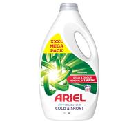 Ariel Detergente líquido de lavado, 101 lavados, original, eliminación de manchas y olores en 1 lavado, incluso en frío y corto