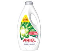 Ariel Detergente líquido de lavado, 50 lavados, original, eliminación de manchas y olores en 1 lavado, incluso en frío y corto