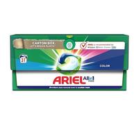 Ariel Detergente todo en 1 PODS COLOR - 31 lavados, 31 cápsulas/caja de cartón