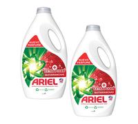 Ariel | Duplo + Poder Extra Quitamanchas Detergente Líquido, 40x2 Lavados