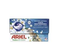 Ariel Detergente en cápsulas Pods Todo en 1 Brisa Marina y Jazmín 19 lavados
