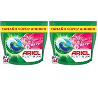 Ariel PODs Platinum, Detergente Líquido En Cápsulas Frescor Sensaciones Cápsulas, 44 Lavados (Paquete de 2)