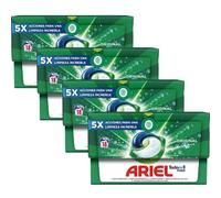 Ariel Pods Todo en 1 Original, Pack 4 x 18 Cápsulas (72 Lavados), Detergente en Cápsulas para Lavadora