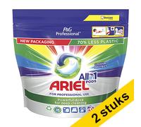 Ariel Professional Detergente Color Todo en 1 - 45 cápsulas | Pack 2 uds