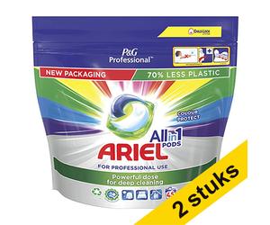 Ariel Professional Detergente Color Todo en 1 - 45 cápsulas | Pack 2 uds