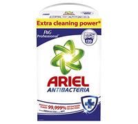 Ariel Professional - Detergente en polvo antibacteriano de gran potencia (7,8 kg, para 120 lavados)