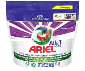 Ariel Professional - Detergente todo en 1 Pods Color, 110 lavados (2 x 55 cápsulas), pods de lavado, cuidado profesional de la ropa, excelente eliminación de manchas desde el primer lavado