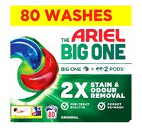 Ariel Shop4Less - Cápsulas de lavandería The Big One, 80 cápsulas