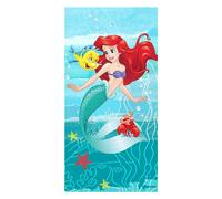 Ariel Sirenita Toalla 100% Algodón Niños Baño Playa Piscina 140cm x 70cm