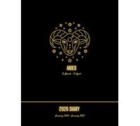 Aries 2026 A4 Diary - Week & Month to view | Business or Personal with Notebook Pages | Great Gift for Astrology & Zodiac Fans: Jan 2026 - Jan 2027 | ... | Monthly & Weekly planner | Annual goals