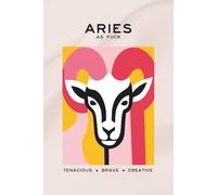 Aries AF Coffee Table Book: The As Fuck series blends art and function. Each piece reflects the essence of its sign - simple, intentional, and made to live beautifully in your space.