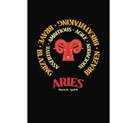 Aries Journal Book: Lined Astrological Sign Notebook or Diary | Gift for the Aries in Your Life
