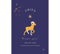 Aries Zodiac Journal - Meaning & Symbolism | Astrology Notebook | 120 Pages A5 | Gift for Aries Birthdays (March 21 - April 19)
