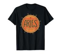 Aries Zodiaco Elemento Fuego Astrología Horóscopo Arte Celestial Camiseta