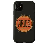 Aries Zodiaco Elemento Fuego Astrología Horóscopo Arte Celestial Carcasa para iPhone 11