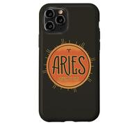 Aries Zodiaco Elemento Fuego Astrología Horóscopo Arte Celestial Carcasa para iPhone 11 Pro