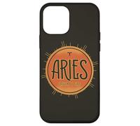 Aries Zodiaco Elemento Fuego Astrología Horóscopo Arte Celestial Carcasa para iPhone 12 mini