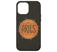 Aries Zodiaco Elemento Fuego Astrología Horóscopo Arte Celestial Carcasa para iPhone 12 Pro Max