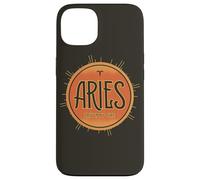 Aries Zodiaco Elemento Fuego Astrología Horóscopo Arte Celestial Carcasa para iPhone 13