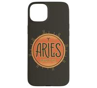 Aries Zodiaco Elemento Fuego Astrología Horóscopo Arte Celestial Carcasa para iPhone 15 Plus