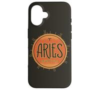 Aries Zodiaco Elemento Fuego Astrología Horóscopo Arte Celestial Carcasa para iPhone 16