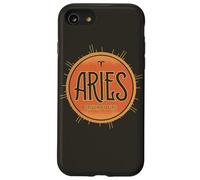 Aries Zodiaco Elemento Fuego Astrología Horóscopo Arte Celestial Carcasa para iPhone SE (2020) / 7 / 8