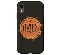 Aries Zodiaco Elemento Fuego Astrología Horóscopo Arte Celestial Carcasa para iPhone XR