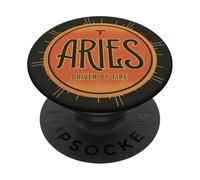 Aries Zodiaco Elemento Fuego Astrología Horóscopo Arte Celestial PopSockets PopGrip Adhesivo