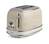 Ariete 155 Tostador Vintage, 810 W, Metal, 2 Ranuras, Beige