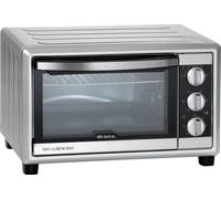 Ariete 984 Independiente Eléctrico 25L 1500W Negro, Plata - Horno (Pequeño, Eléctrico, 90 - 230 °C, Independiente, Negro, Plata, Giratorio)