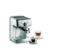 Ariete 1324 Cafetera espresso de metal para café molido y monodosis, 1.000 w, 15 bares, capacidad 1.5 l, bandeja goteo extraíble, cuerpo acero inoxidable