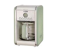 Ariete 1342 Cafetera de goteo vintage, 2000 W, ACERO INOXIDABLE, Verde