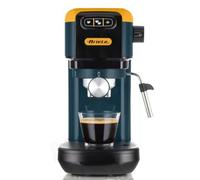 Ariete 1399 Máquina de café espresso, para polvo y almohadillas ESE, 1300 W, capacidad de 1,1 l, presión de 15 bar, filtro 1, 2 tazas y almohadillas ESE, capuchino