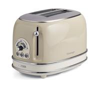 ARIETE 155 BEIGE TOSTADORA VINTAGE 810 WATTS 2 REBANADAS 6 NIVELES DE TOSTADO