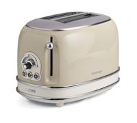 ARIETE 155 BEIGE TOSTADORA VINTAGE 810 WATTS 2 REBANADAS 6 NIVELES DE TOSTADO