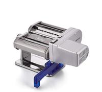 Ariete 1593 PastaMatic - Máquina automática prepara pasta fresca, 70 W, 2 velocidades, función pulse, 10 posiciones para el grosor de la pasta, acero inoxidable