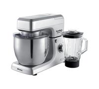Ariete 1598/1 Robot de cocina gourmet con jarra de vidrio 1.5 L Pastamatic, 1200 W, Plata