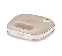 Ariete 1963 Sandwich Maker Vintage - Placa para tostadas y sándwiches, 750 W, color beige