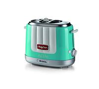 Ariete 206/01, Hot Dog Maker Party Time, Hot Dog Maker, 650 W, 5 niveles de cocción, 4 espacios de cocción, expulsión automática, azul claro