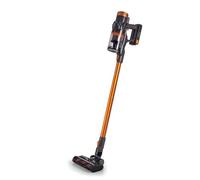 Ariete 2704 22 V Lithium Digital Panel, Escoba eléctrica inalámbrica, inalámbrica, Voltaje 22,2 V, Capacidad depósito 1 L, Cepillo motorizado, Naranja