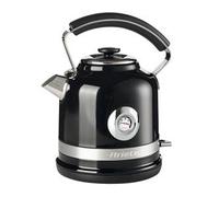 Ariete 2854/02 Hervidor Eléctrico Moderna Negro, Acero Inoxidable, 1.7 Litros, Base Inalámbrica 360°
