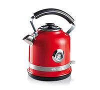 Ariete 2854 Moderna - Hervidor de Agua Eléctrico con Termómetro, 1,7 Litros, 2000W, Acero Inoxidable, Diseño Moderno
