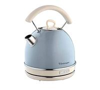 Ariete 2877/05 Hervidor Vintage, 2200 W, 1.7 litros, Acero Inoxidable, Azul