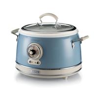 Ariete 2904/04 - Olla arrocera multifunción, cocción lenta, 650W, 3L, capacidad de arroz 1,8L, color azul