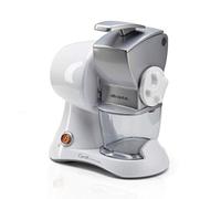 Ariete 0448/10 cortador de verduras en espiral o rallador eléctrico Plata, Blanco