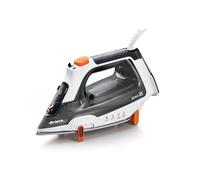 Ariete 6190 Step UP, plancha inteligente, pies inteligentes, placa de cerámica Ultraglide con 57 agujeros, tanque de 320 ml, 2400 W, vapor continuo 30 g/min